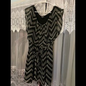Black Aztec Dress